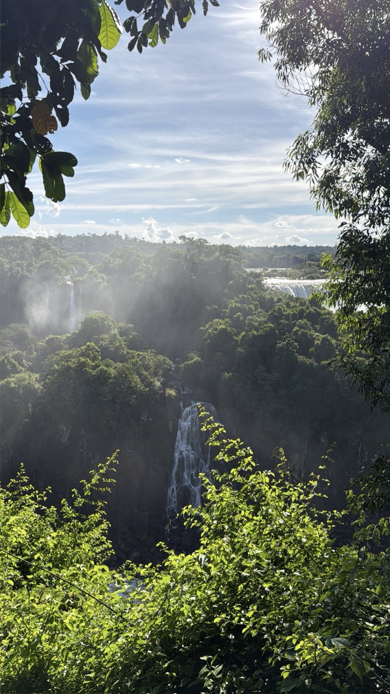 Vista superior das Cataratas