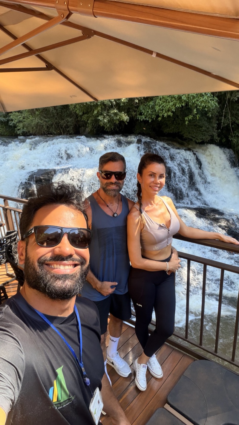 Cataratas em momento de exclusividade