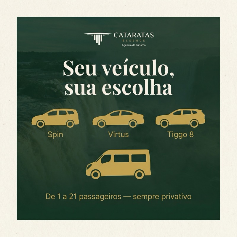 Frota exclusiva Cataratas Essence