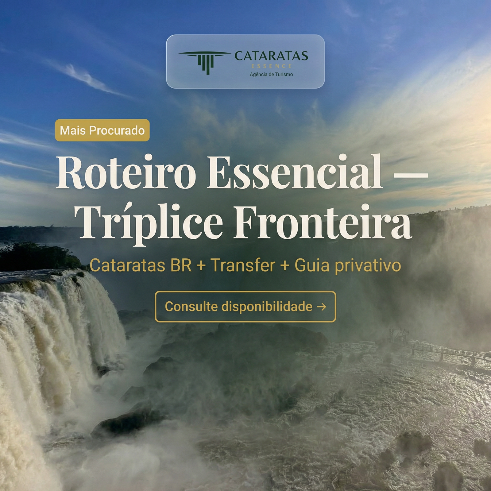 Roteiro Essencial Foz do Iguacu - Cataratas e Itaipu em 1 dia privativo