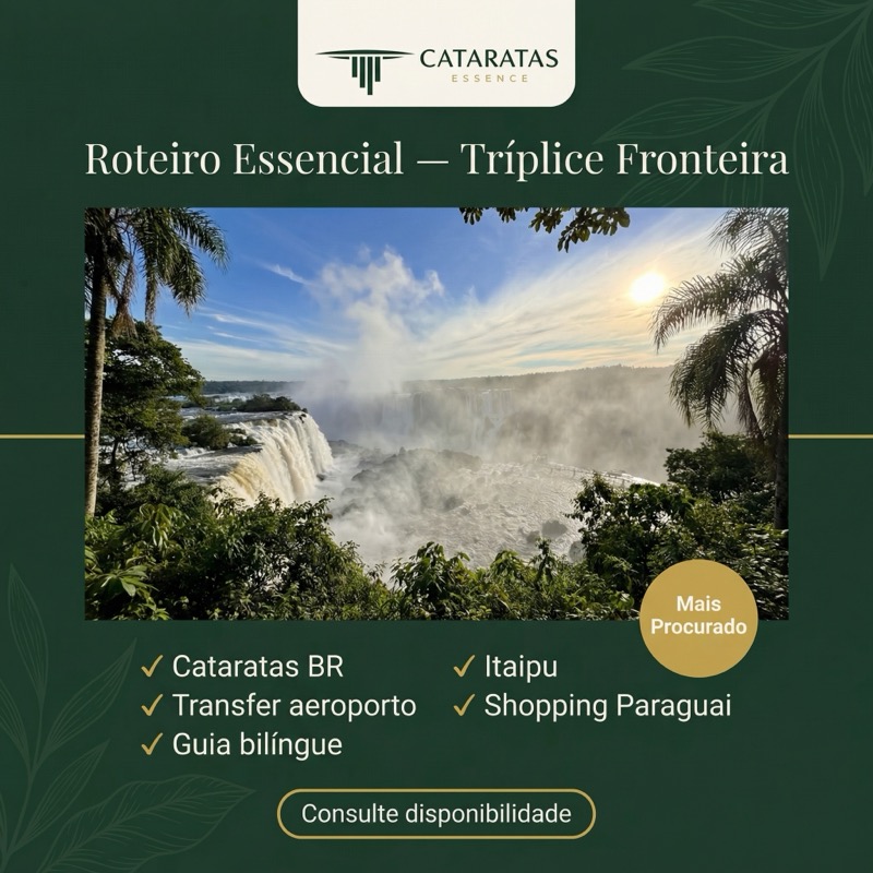 Pacote Essencial - Cataratas e Itaipu em 1 dia