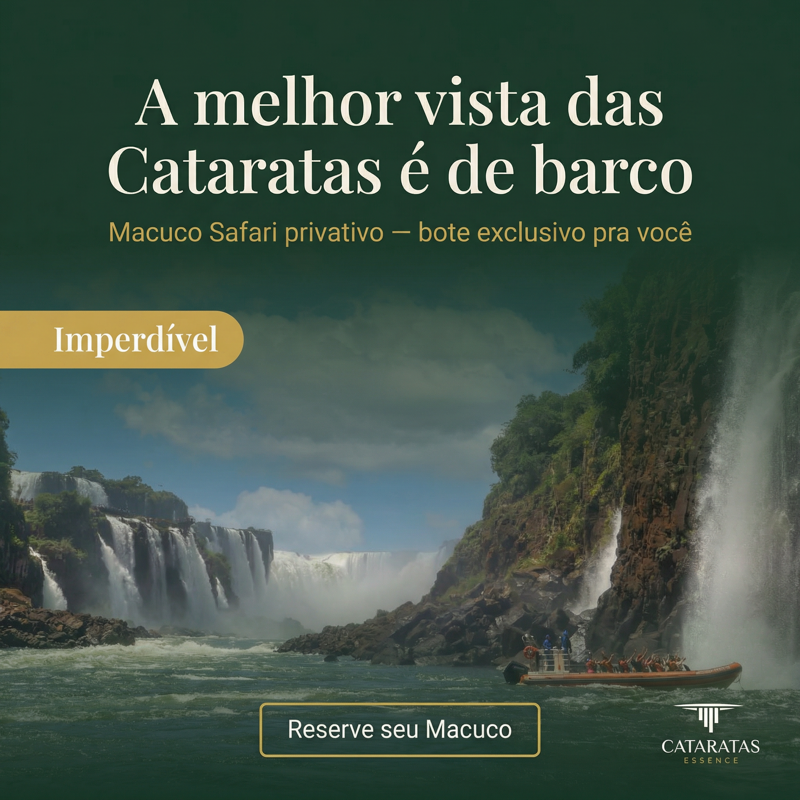 Macuco Safari aventura de barco nas Cataratas