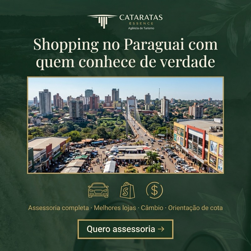 Shopping Paraguai com assessoria completa