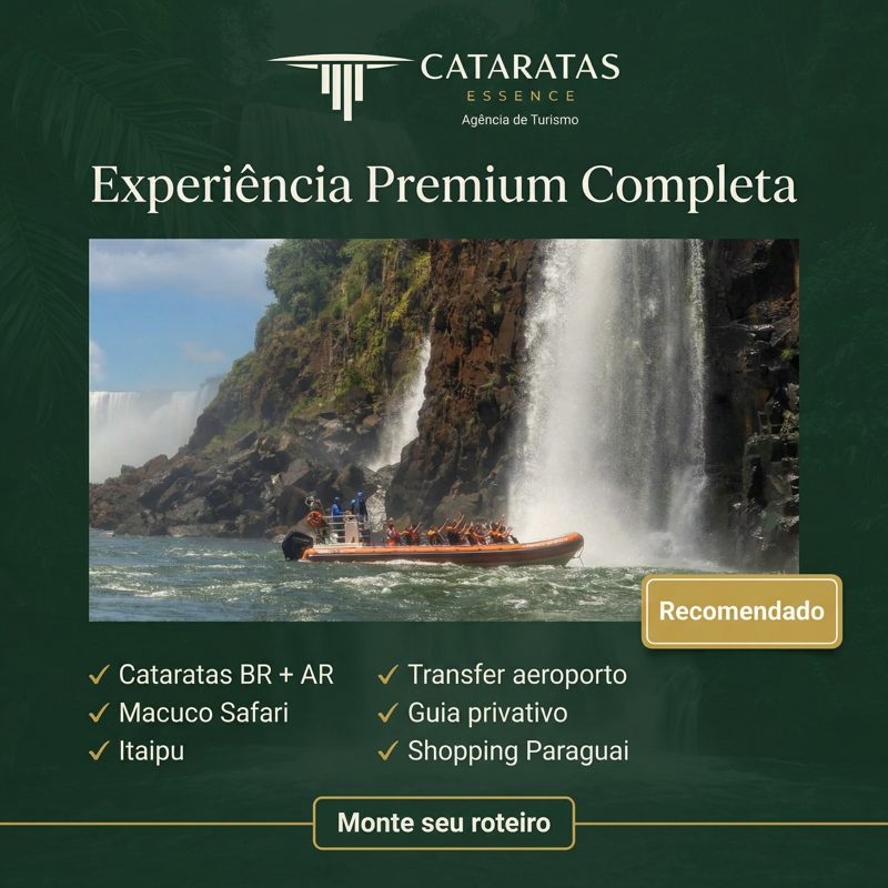 Pacote Premium - Roteiro completo com todas as atracoes