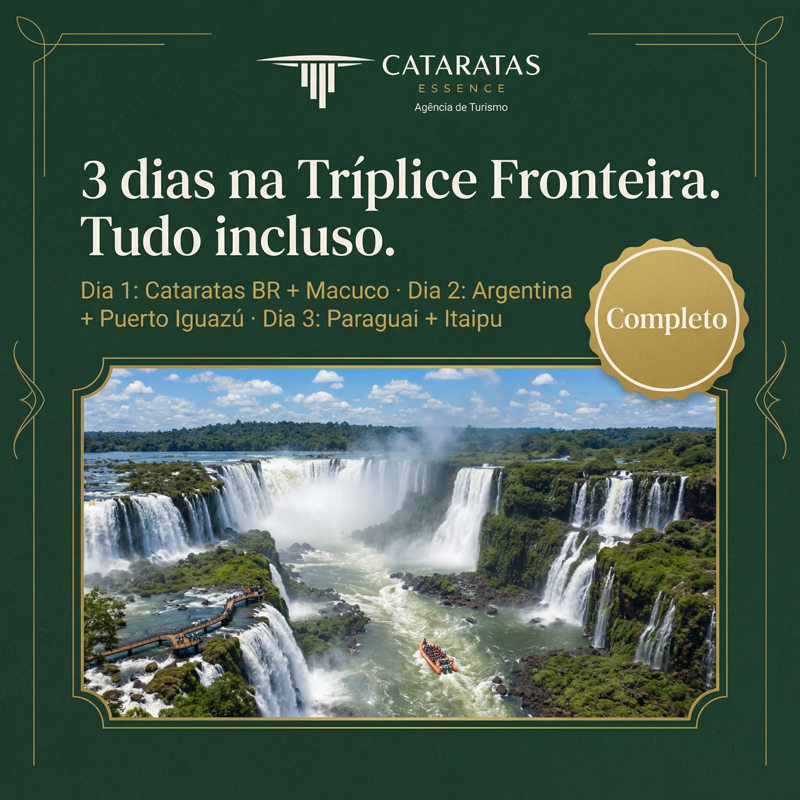 Roteiro completo 3 dias em Foz do Iguacu
