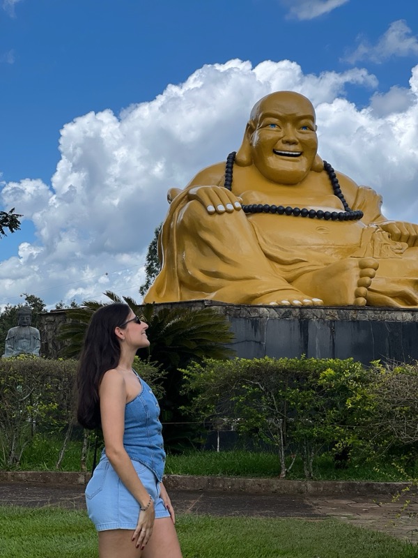 Templo Budista Chen Tien em Foz do Iguacu - maior templo budista da America Latina